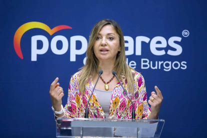 Carolina Blasco, portavoz del PP.