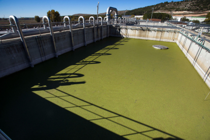 La Estación Depuradora de Aguas Residuales de Burgos está ubicada en Villalonquéjar. TOMÁS ALONSO