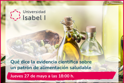 Giuseppe Russolillo ofrece un webinar en la Universidad Isabel I sobre la dieta mediterránea en tiempos de pandemia. ECB