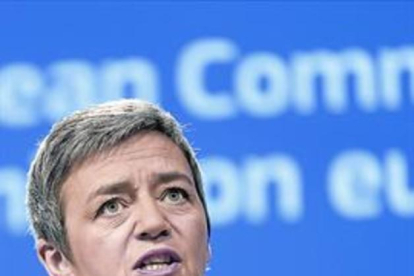 La comisaria de competencia, Margrethe Vestager-Thierry Monasse