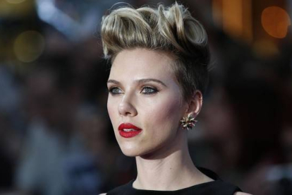 Scarlett Johansson, en el estreno del filme 'Los vengadores 2' , que tuvo lugar en Londres el pasado 21 de abril.-Foto:   AP / JUSTIN TALLIS