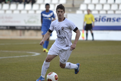 Carlos Indiano en su etapa en el Albacete.-