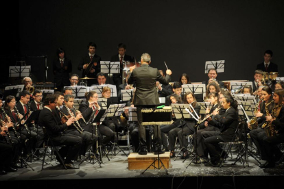 Imagen de la Banda Ciudad de Burgos.-ISRAEL L. MURILLO