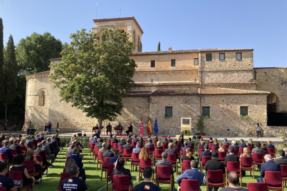 Homenaje de Castilla y León a las víctimas y afectados por la COVID-19. - EUROPA PRESS
