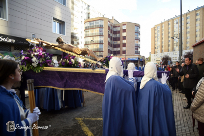 Procesión Penitencial organizada por la Cofradía de Ntra. Sra. de la Misericordia y de la Esperanza, perteneciente a la Iglesia parroquial de Ntra. Sra. de Fátima. DOMINGO BARROSO