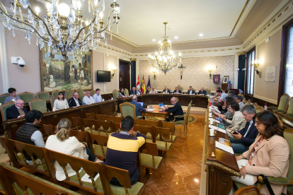 Imagen del Pleno de la Diputación de Burgos
