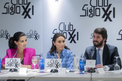 La candidata de VOX a la Presidencia de la Comunidad de Madrid, Rocío Monasterio.