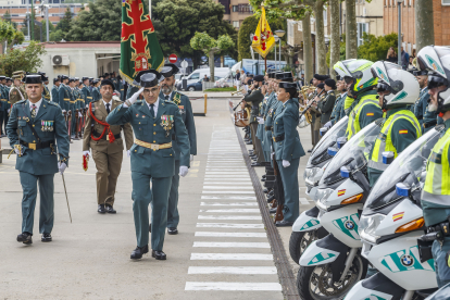 Acto de celebración del 179 aniversario de la Guardia Civil en Burgos.