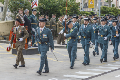 Celebración del 179 aniversario de la Guardia Civil en Burgos.