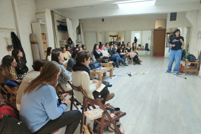 Instante de una de las sesiones de La Escuela Conecta.