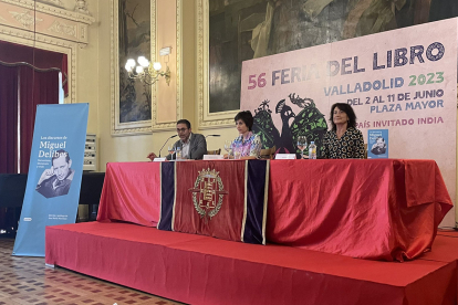 Presentación de la obra en la pasada Feria del Libro de Valladolid.