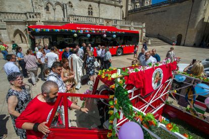 Celebración de la fiesta de San Cristóbal.