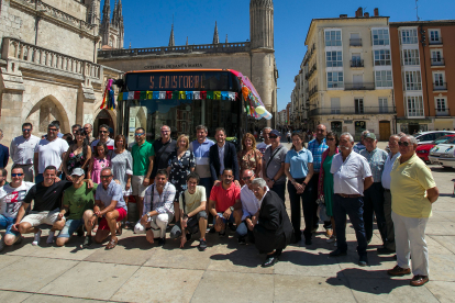 Celebración de la fiesta de San Cristóbal.