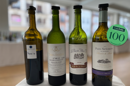 Los primeros vinos que han logrado 100 puntos en la historia de la Guía Peñín