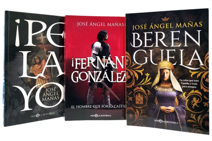 Las tres novelas de José Ángel Mañas que componen su trilogía de la Reconquista.