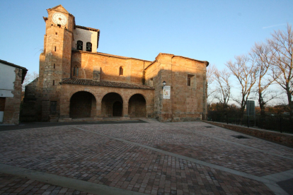 Iglesia de Santa Eugenia en Lences de Bureba.