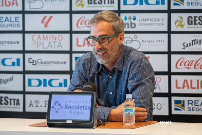 Bolo analizó el encuentro ante el Albacete y el estado de la plantilla del Burgos CF.