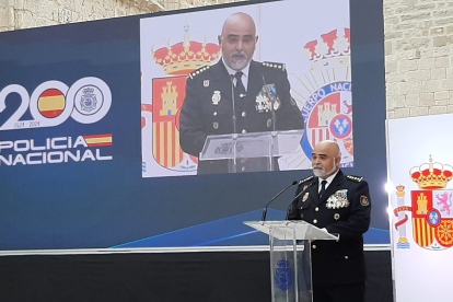 Jesús Nogales, comisario jefe de la Policía Nacional de Burgos.