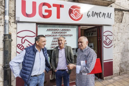 Inauguración de la nueva sede de UGT en Burgos.