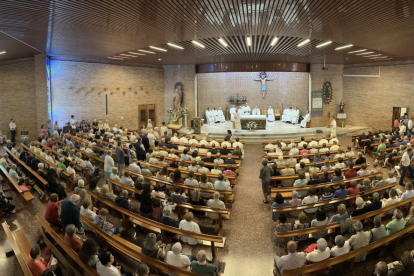 Imagen de la celebración de la última eucaristía