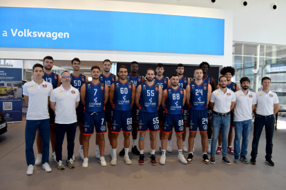Presentación de la plantilla del Grupo Ureta Tizona Burgos