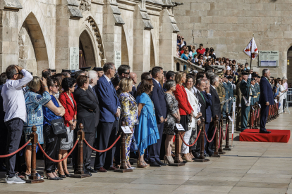 La Guardia Civil celebra de la festividad de la Virgen del Pilar en Burgos.