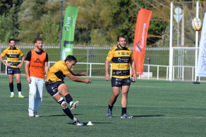 Imagen del partido entre el Recoletas Burgos y el Caja Rural.