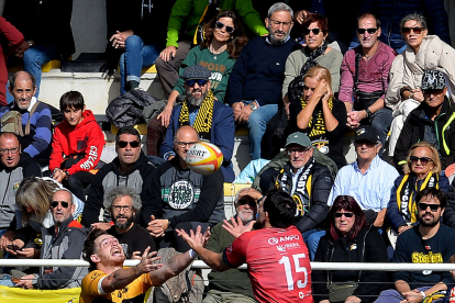 Imagen del partido entre el Recoletas Burgos y el Caja Rural.