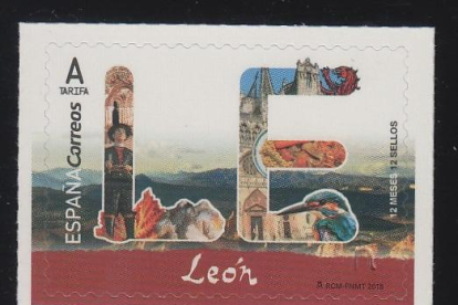 El sello que confundió la Catedral de León por la de Burgos se ha convertido en objeto de coleccionistas.