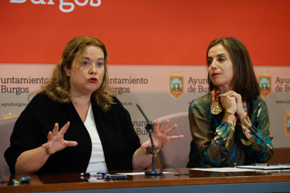 Cristina Ayala presentó a Beatriz García, la nueva asesora externa del proyecto Burgos 2031.