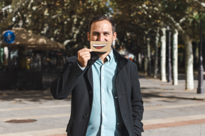 Roberto Alcalde con una de las sonrisas que se pueden encontrar por la capital.
