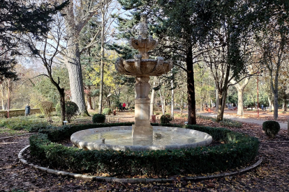 Fuente de estilo colonial proveniente del monasterio de San Pedro de Arlanza.