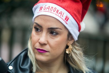 MIckey Papá Noel se instala estos días en el comercio de Gamonal.