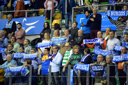 Imagen del partido entre el Longevida San Pablo Burgos y el Ourense.