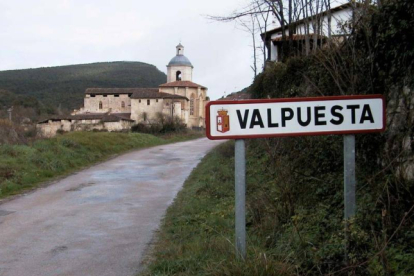 Imagen de la localidad de Valpuesta.