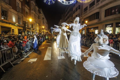 Cabalgata de los Reyes Magos en Burgos 2024.