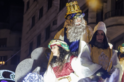 Cabalgata de los Reyes Magos en Burgos 2024.