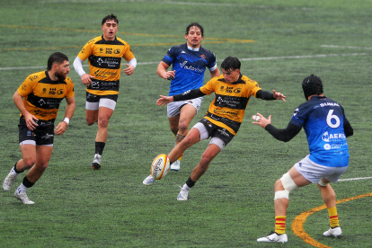 Imagen del partido entre el Recoletas Caja Rural y Santboiana.