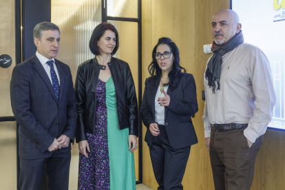 Rafael Barbero, Laura Ortega, Silvia Pereda y José Juan Martínez.