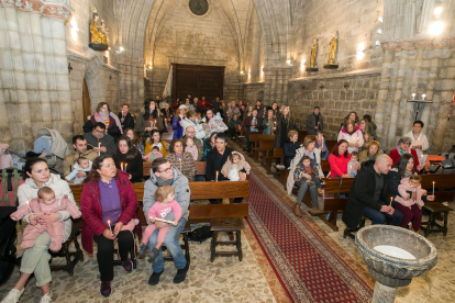 Misa de la Luz en la iglesia Real y Antigua de Gamonal.