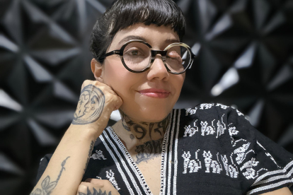 La escritora mexicana Dahlia de la Cerda.
