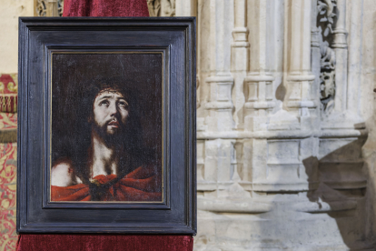 Imagen del nuevo Ecce Homo de Mateo Cerezo el Joven que puede verse hasta mayo en la Catedral de Burgos