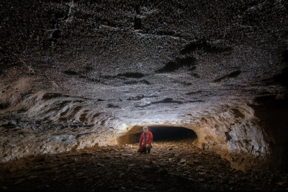 Cueva de los Paules, uno de los tesoros en las profundidades del Monumento Natural de Monte Santiago.