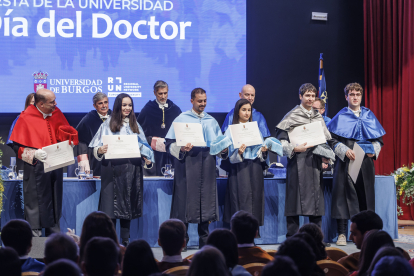 La Universidad de Burgos ya cuenta con 46 nuevos doctores.