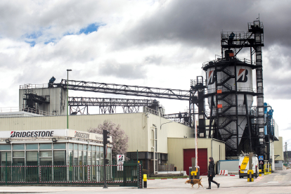 Imagen de la fábrica de Bridgestone en Burgos.