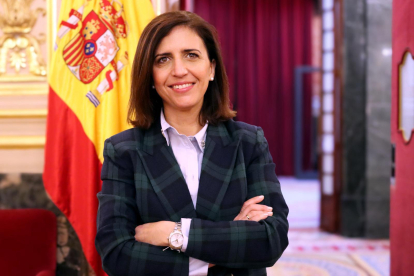 Esther Peña, secretaria provincial del PSOE de Burgos.