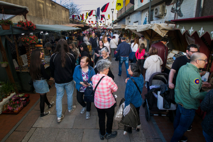 Imagen del mercado medieval de Gamonal.