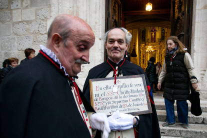 Imagen de la procesión del Cristo de Burgos.