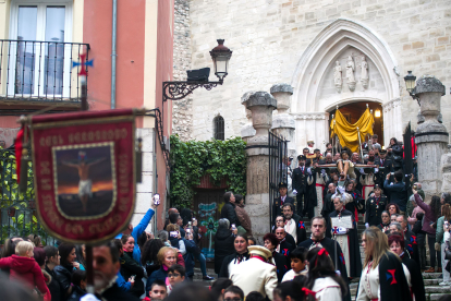 Imagen de la procesión del Cristo de Burgos.