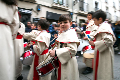 Imagen de la procesión del Cristo de Burgos.